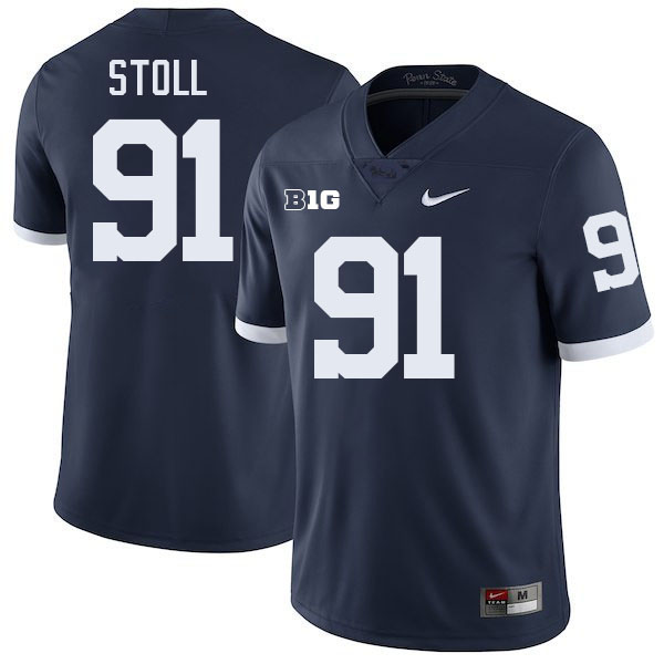 Chris Stoll Penn State Jersey,PSU Nittany Lions #91 Chris Stoll Football Uniforms-Retro